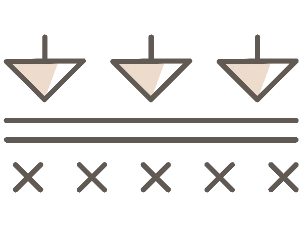 High absorption gusset